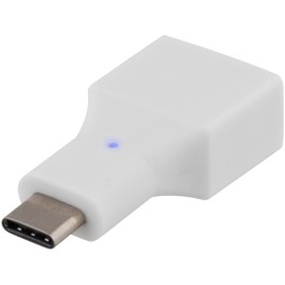 USB 2.0 adapter, Type C - Type A F, white
