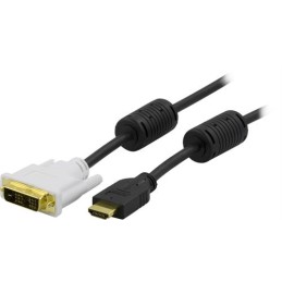 HDMI til DVI-D kabel, sort